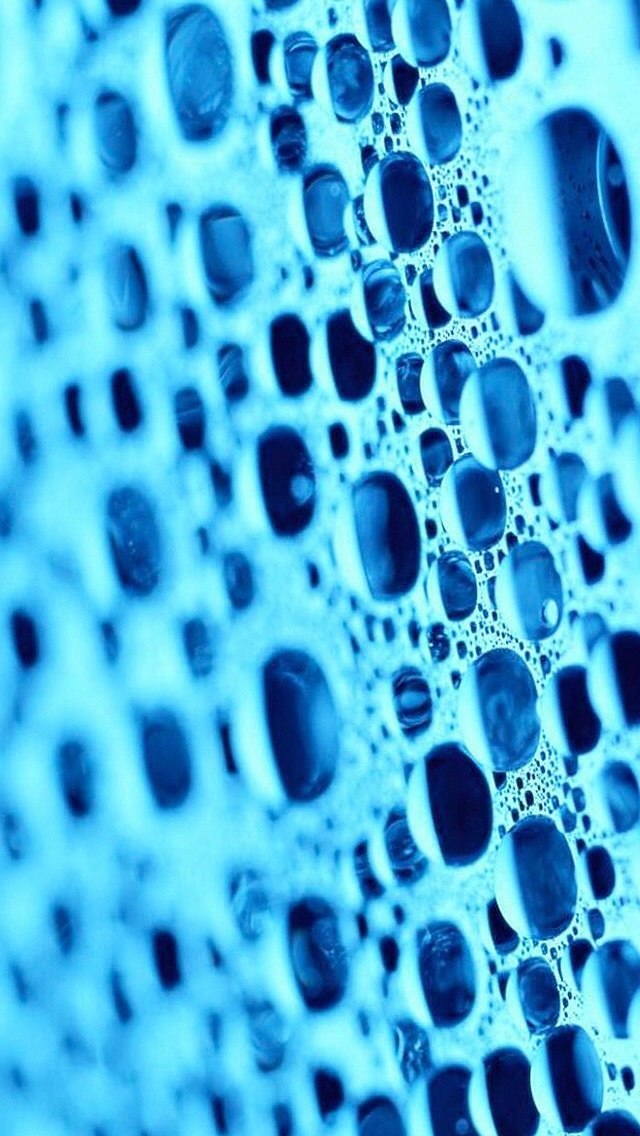 HD ���� ��� iphone 5 / 5S / 5C / HD Wallpapers #blue #rain